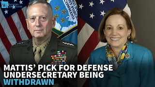 Mattis’ Pick For Defense Undersecretary Being Withdrawn