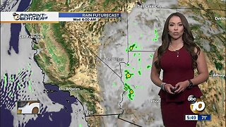 10News Pinpoint Weather with Meteorologist Angelica Campos