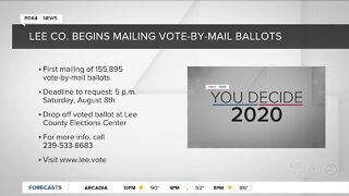 Lee County begins mailing ballots