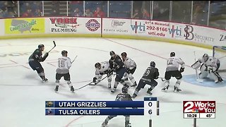 Oilers Beat Grizzlies 6-0