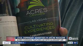 Marijuana dispensary takes out ad in major airline magazine