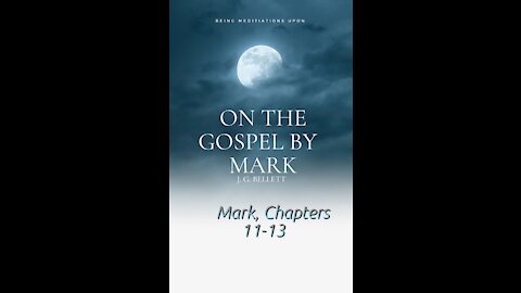 Audio Book, On the Gospel by Mark 11 to 13
