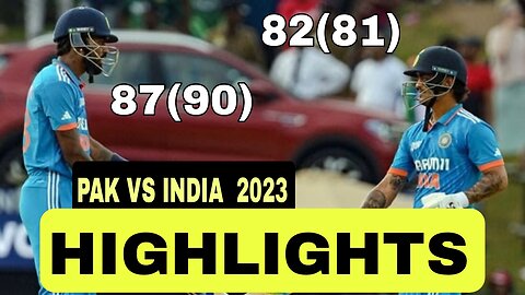India Vs Pakistan Today Match Highlights | Pak vs Ind