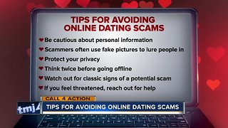 Tips for avoiding online dating scams