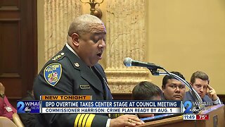 Commissioner Harrison shares BPD budget and plans to reduce overtime