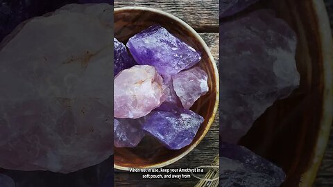 How to Store Amethyst