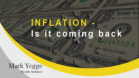 INFLATION - Is it coming back?