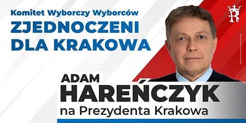 22.03.2024 r. #AdamHareńczyk - Kandydat na Prezydenta Krakowa - #wywiad z #PiotrSzlachtowicz, #PSTV