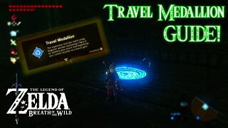 Travel Medallion Guide/Location! - Zelda Breath of the Wild "The Master Trials" DLC 1