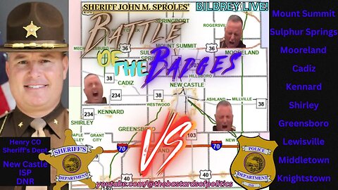 "Sheriff John M. Sproles' Battle of the Badges!" | Bilbrey LIVE!