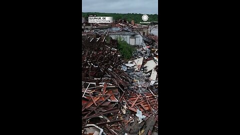 Sadly, Sulphur, Oklahoma a town maybe 35-45 minutes away from me was destroyed by a massive tornado.