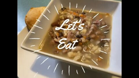 Easy Bean Soup from Scratch