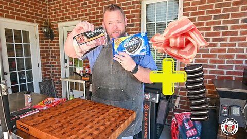 Bacon Wrapped Oreos on a Pellet Grill