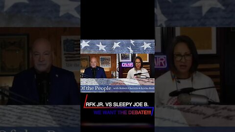 Who would you rather? RFK Jr. or Sleepy Joe?