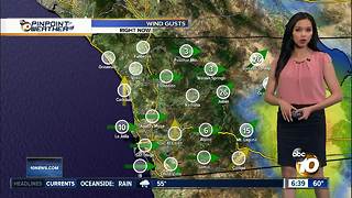 10News Pinpoint Weather for Sun. May 26, 2018