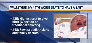 Nevada one of worst states to have baby