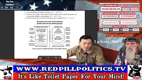 Red Pill Politics (12-31-24) – Massachusetts 2A Litigation; w/ Lu Kang (Bear)!