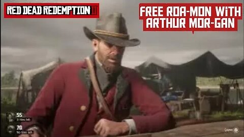 Red Dead Redemption 2 / Free Roa-MON with Arthur Mor-GAN #RDR2 #story #freeaim #PS4Live #warpathTV