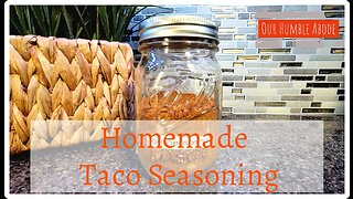 Homemade Taco Seasoning