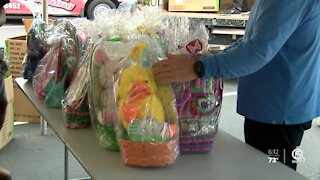 Hundreds of Easter baskets donated in Riviera Beach