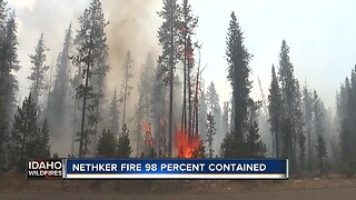 Nethker Fire 98% contained