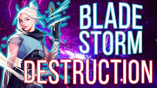 Jett's Blade Storm is INSANE