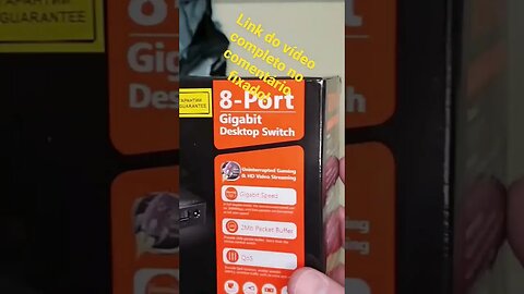 Switch Gigabit Tenda 8 Portas 100/1000 Mbps: Um Switch Super Rápido e Barato para Turbinar sua Rede!