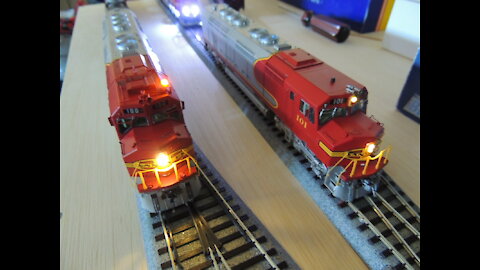 Santa Fe FP45 #100 Ho scale Review