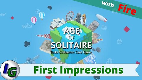 Age of Solitaire: Build Civilization First Impression Gameplay on Xbox with Fire