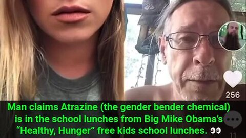 Man claims Atrazine (the gender bender chemical) is in the school lunches