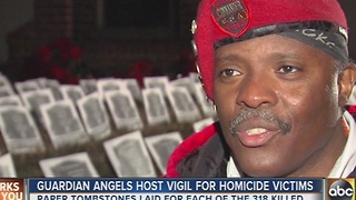 Guardian Angels host vigil for homicide victims