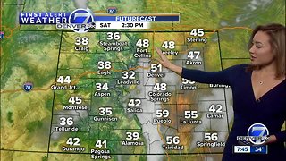 Dry and mild across Colorado this weekend