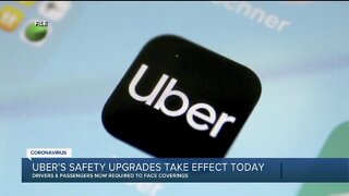 Uber begins requiring face masks for drivers & riders on Monday