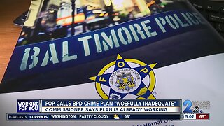 Baltimore Police union releases scathing report, describing a department in ruins
