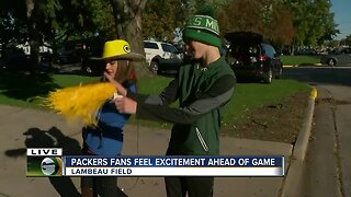 Packers fans excited for Monday night showdown against the Lions