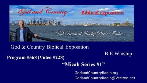 #228 - Micah Series #1