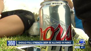 Residents split as Denver considers full strength beer at city parks