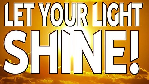 Commands of Yeshua 05 "Let your light shine!".