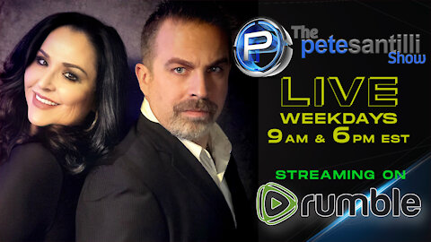 Pete Santilli Show LIVE! Subscribe To Rumble.com/PeteLive