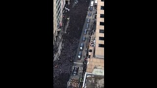 THOUSANDS of Cops Mourn NYPD Officer Mora