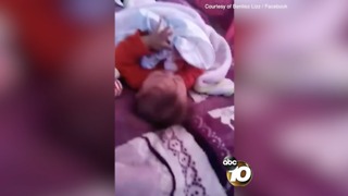 Baby slapped in Facebook video prompts police investigation