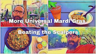 Universal Mardi Gras Random Food | Fixing Console Scalping
