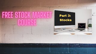 Free Stock Market Course for Beginners! Part 3 Stocks