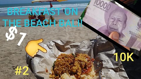 BALI What One Dollar $1 gets you Budget Local Price 2 #bali #kuta #legian #travel #streetfood #hack