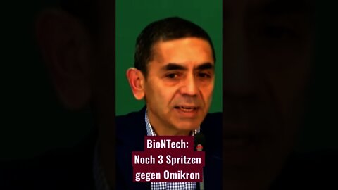 Ugur Sahin / BioNTech: Gegen Omikron müssen drei Spritzen her!