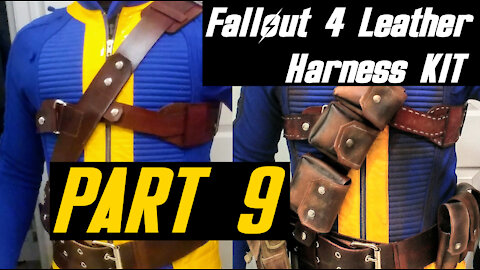 Fallout 4 Leather Chest Piece Harness Kit 09