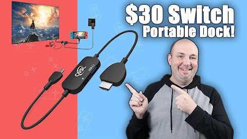 How Good Can a Portable Nintendo Switch Dock For Under $30 Be??