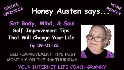 090122 Reduce Smile Lines and Wrinkles at Home says Honey Austen