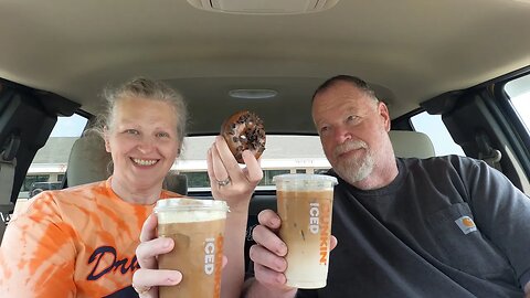 Dunkins Pt 2 Macchiato Cold Brew and Chocoholic Donut Delights! O'My!