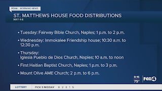 St. Matthews house host food distributions